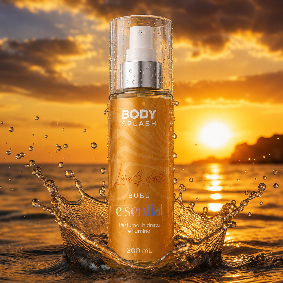 Body Splash E-Sential Bubu - By Livia Rafaelle